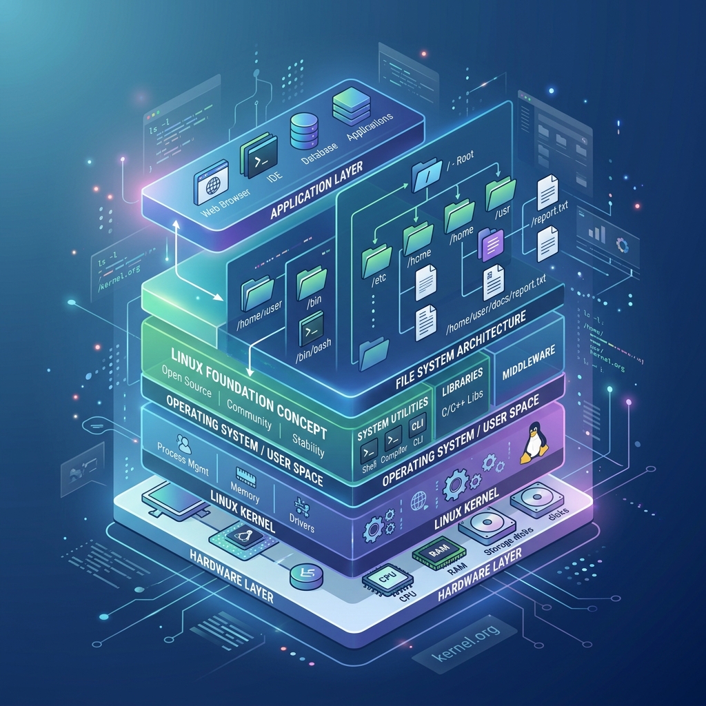 Linux Structurte LinuxGearbox - Learn Linux from the Ground Up
